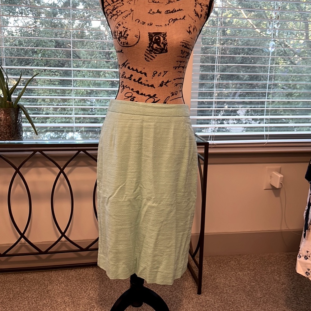 Nanette Lepore Minty Green pencil skirt